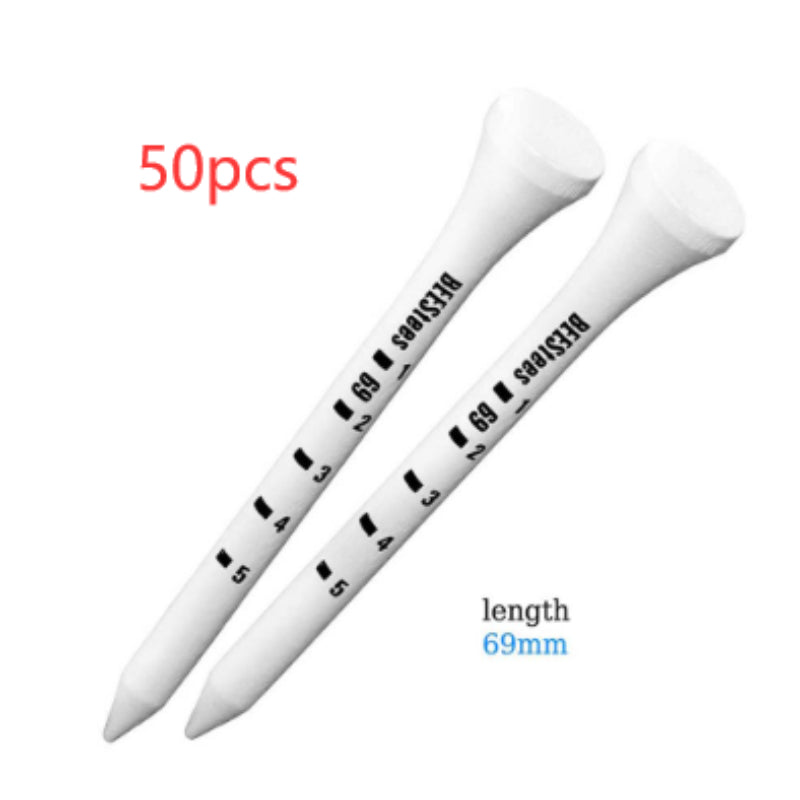 Golf Ball Wooden Tee with Digital Printing Scale