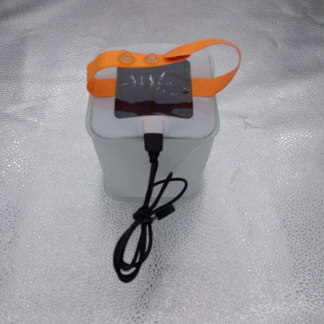 Waterproof Handheld Inflatable Solar LED Camping Lantern Mini Torch