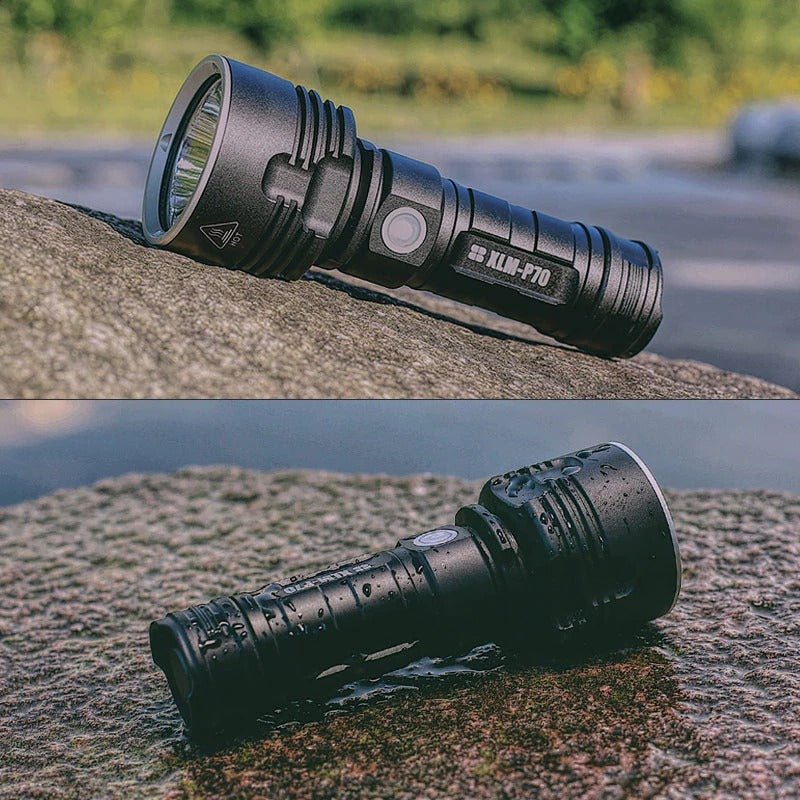 Rechargeable Super Bright LED Outdoor Focusing Flashlight