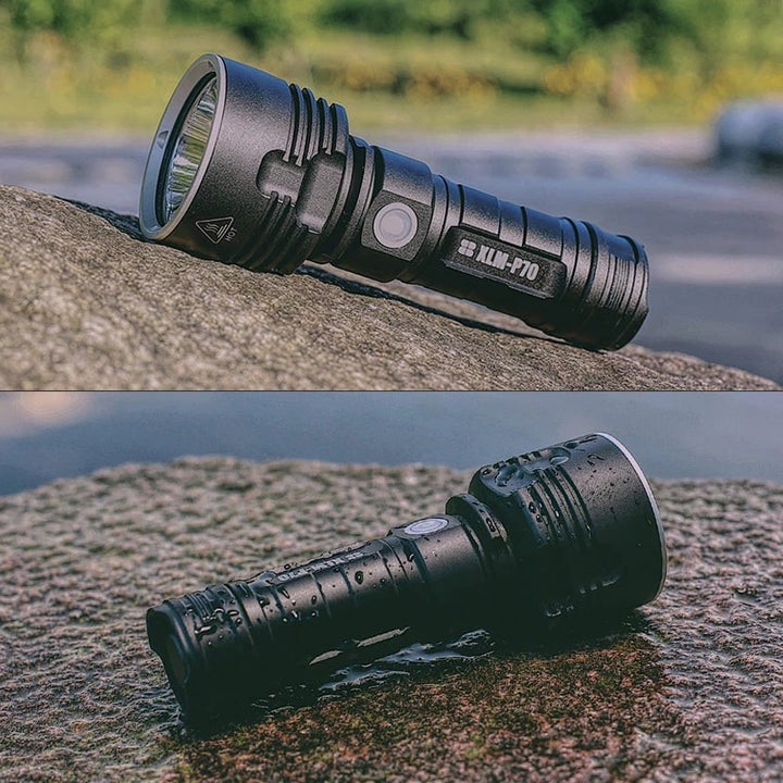 Rechargeable Super Bright LED Outdoor Focusing Flashlight