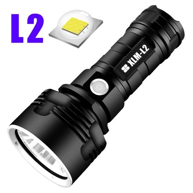 Rechargeable Super Bright LED Outdoor Focusing Flashlight