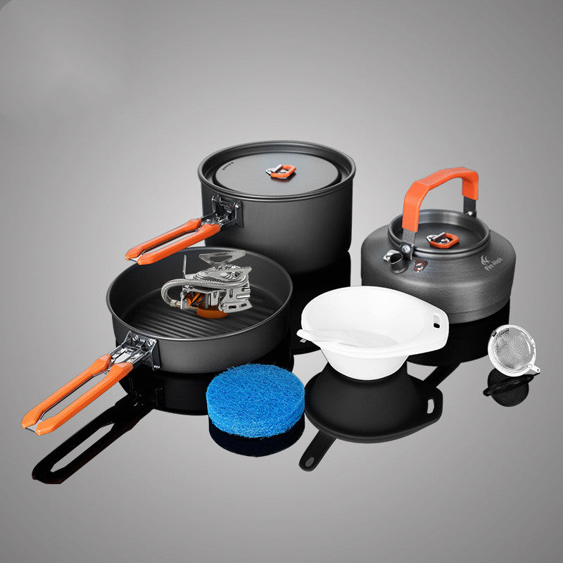 Fire Maple Feast 2 Portable Outdoor Camping Cookware Set for 2-3