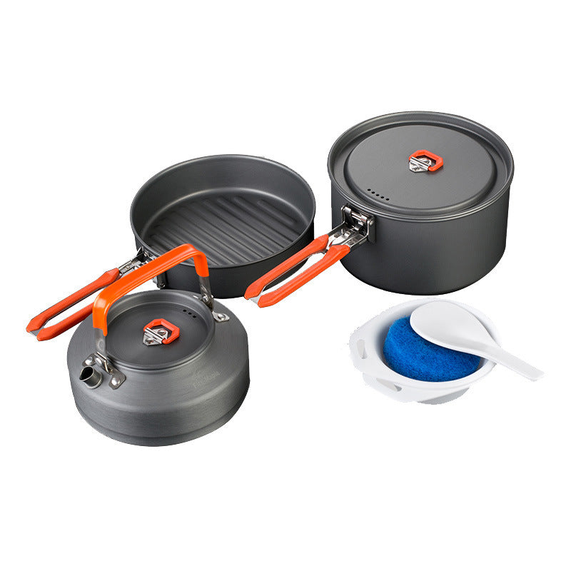 Fire Maple Feast 2 Portable Outdoor Camping Cookware Set for 2-3