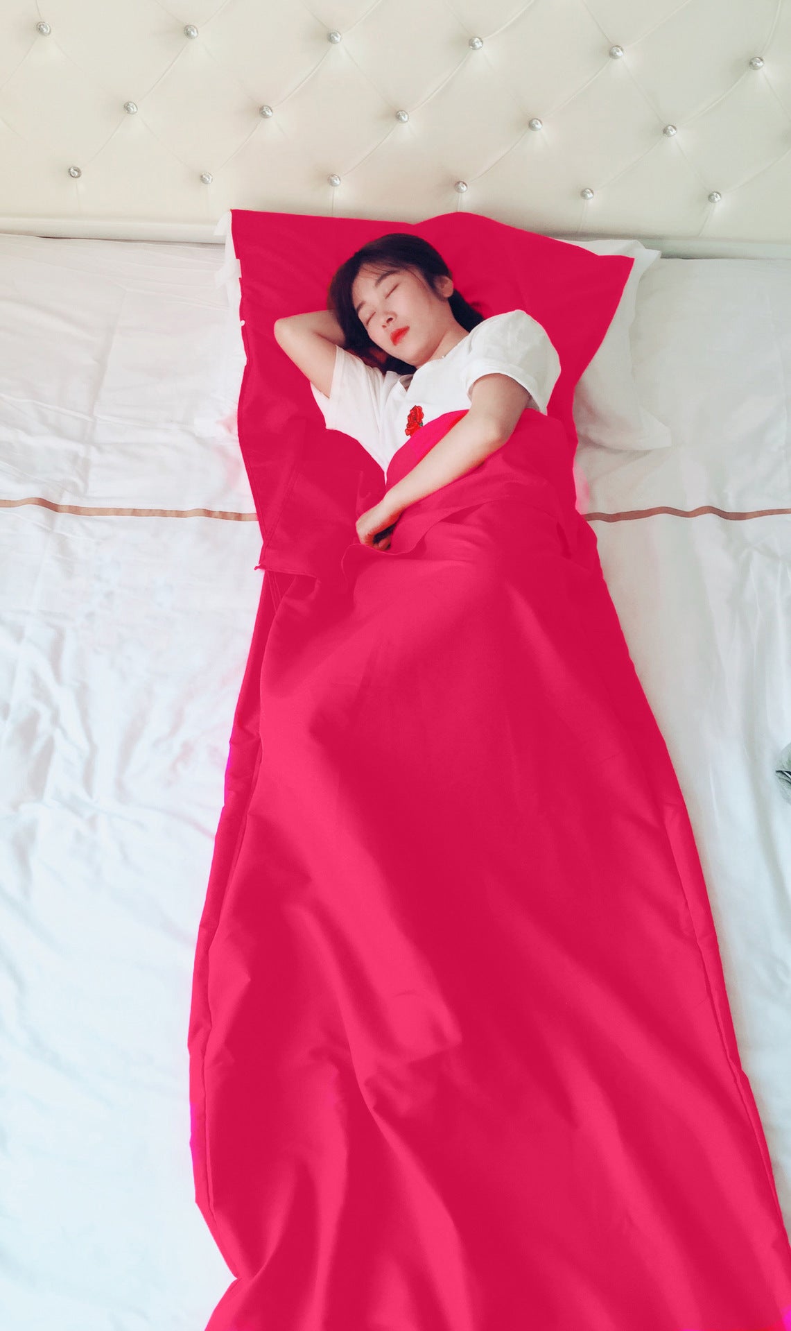 Ultralight Single Outdoor Sleeping Bag Camping Hiking Liner