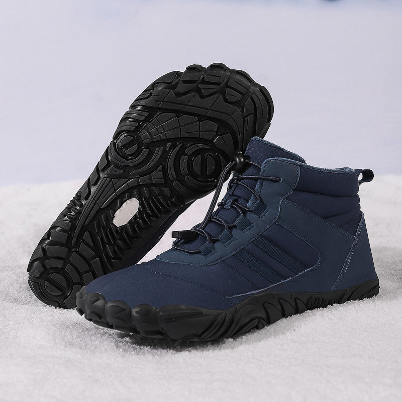 High Top Snow Boots Non Slip Warm Hiking and Skiing Shoes