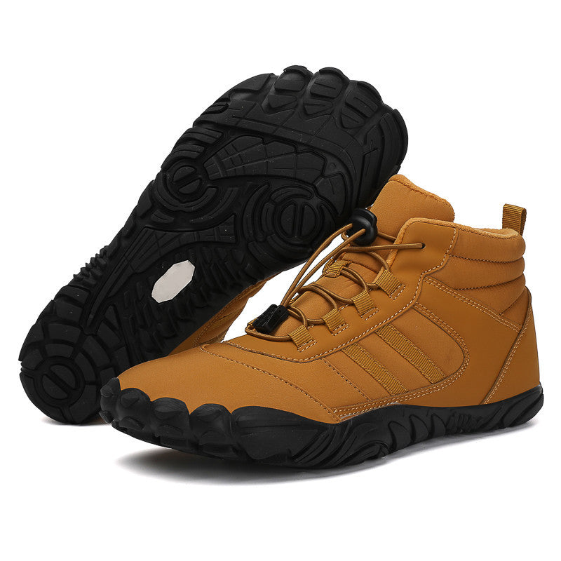 High Top Snow Boots Non Slip Warm Hiking and Skiing Shoes
