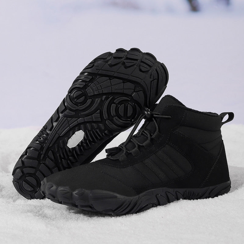 High Top Snow Boots Non Slip Warm Hiking and Skiing Shoes