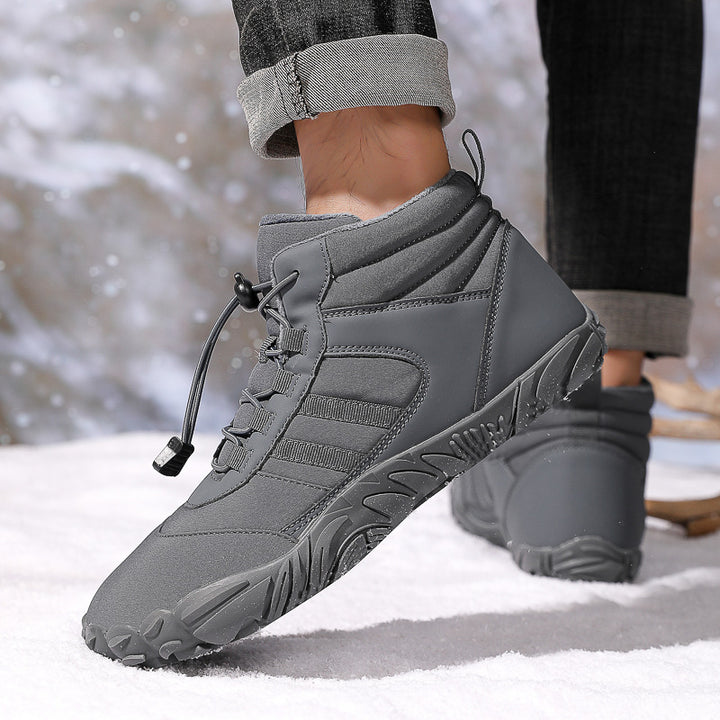 High Top Snow Boots Non Slip Warm Hiking and Skiing Shoes