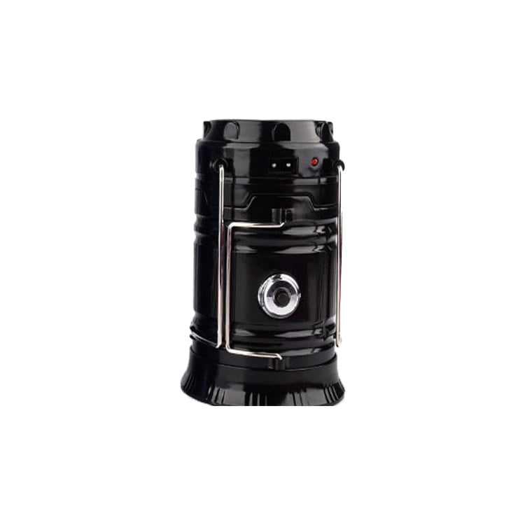 Solar Charging Multifunctional Telescopic Camping Lantern for Outdoors