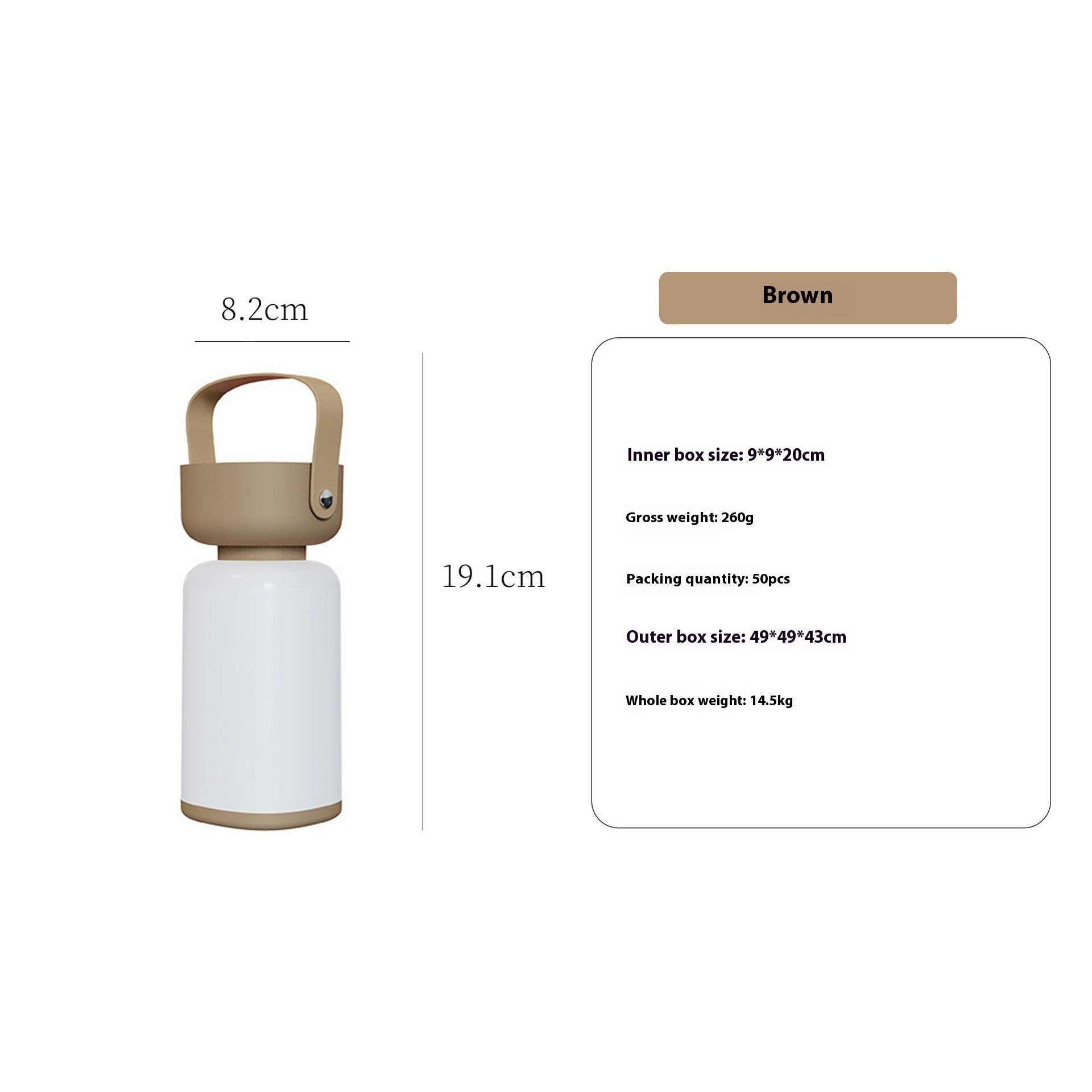 Outdoor Portable Camping Lantern USB Charging Waterproof LED Light