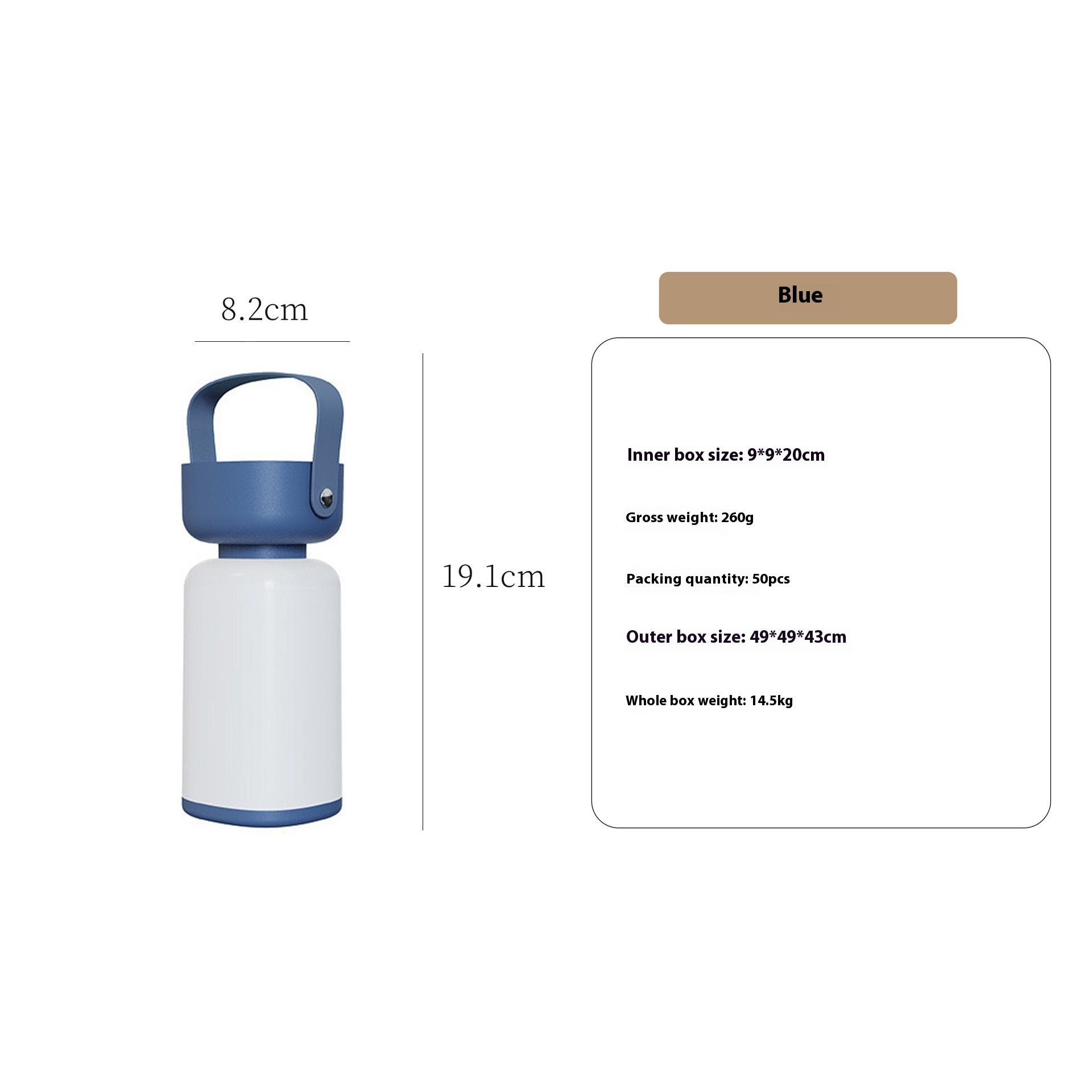 Outdoor Portable Camping Lantern USB Charging Waterproof LED Light