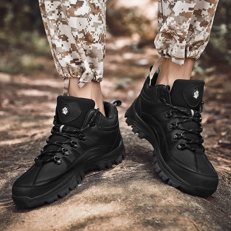 Large size men's hiking shoes fashion hiking shoes
