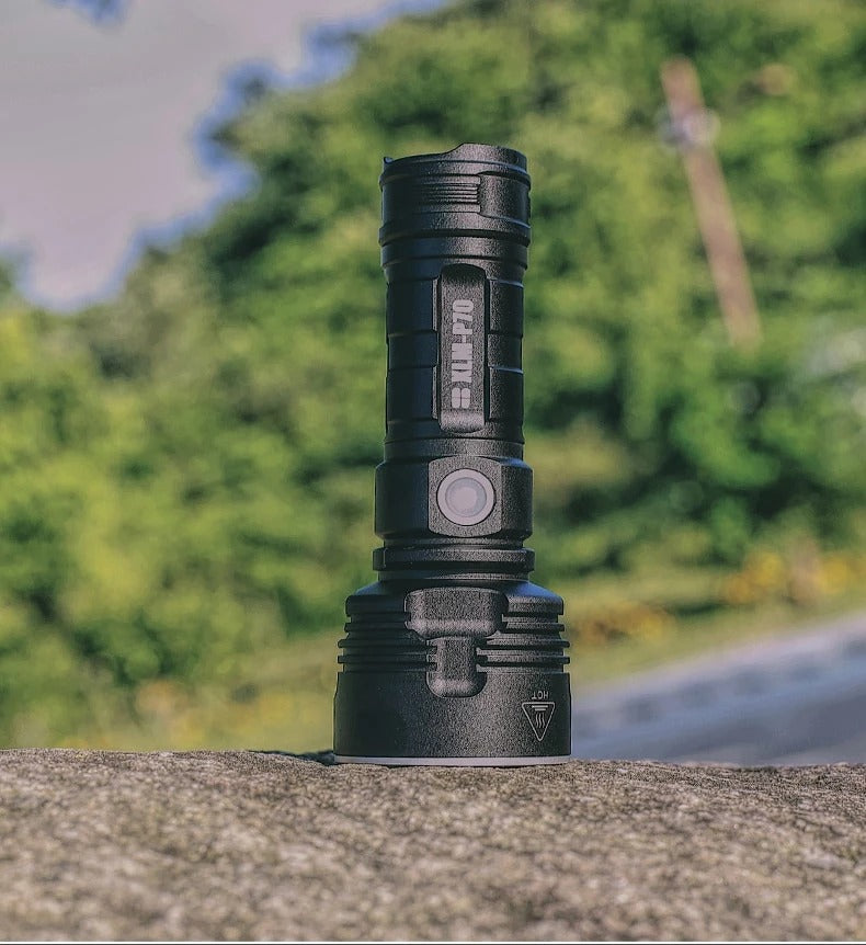 Rechargeable Super Bright LED Outdoor Focusing Flashlight
