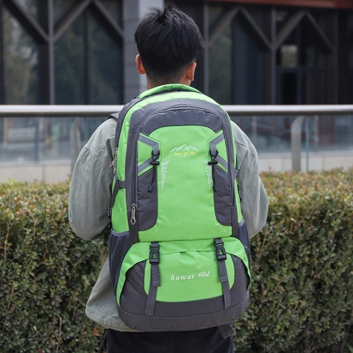 60L Large Capacity Mens Outdoor Hiking Travel Backpack