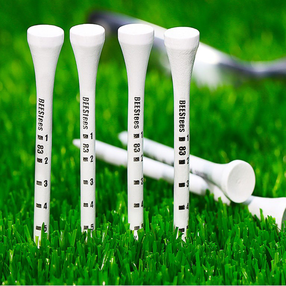 Golf Ball Wooden Tee with Digital Printing Scale