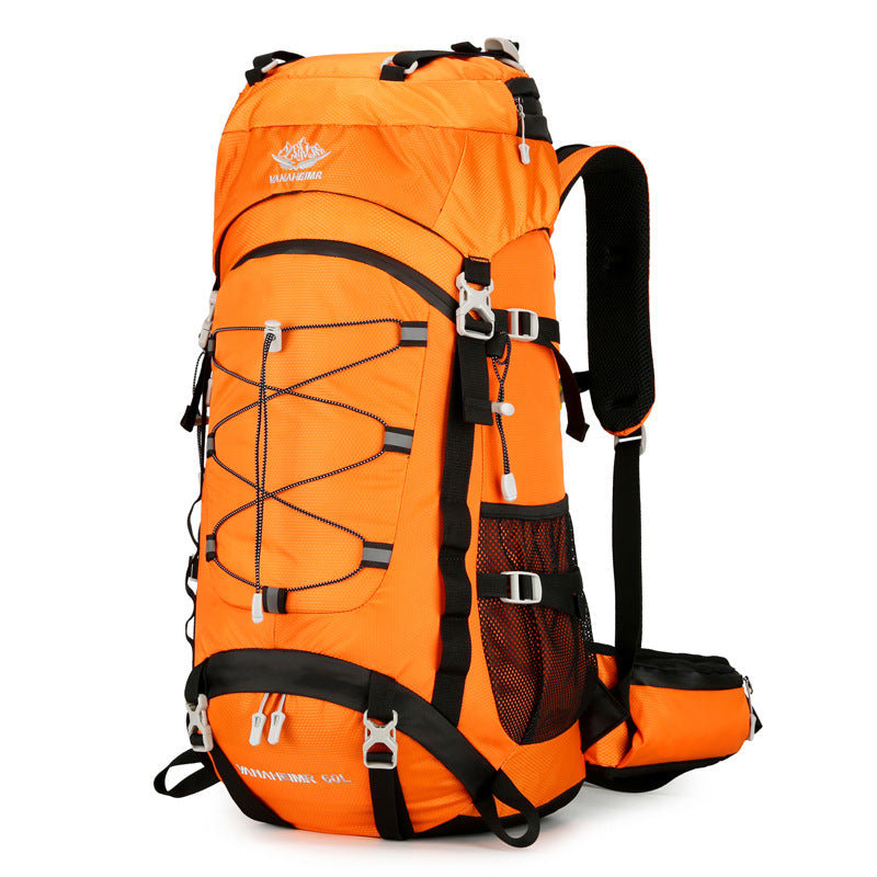 60L Large Capacity Hiking Camping Travel Backpack