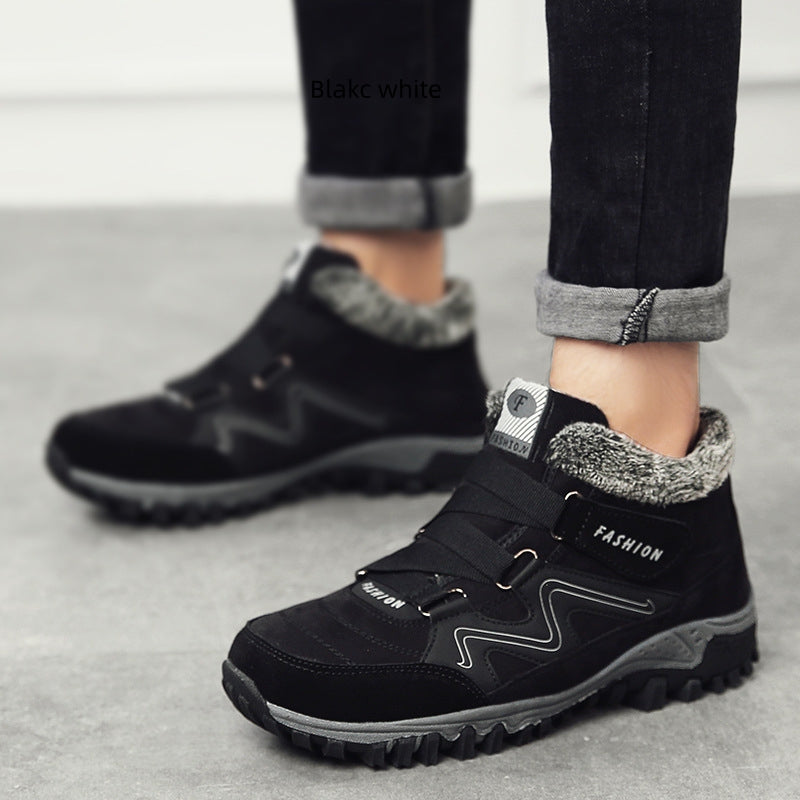 Womens Leather Non Slip Waterproof Hiking Trekking Camping Shoes