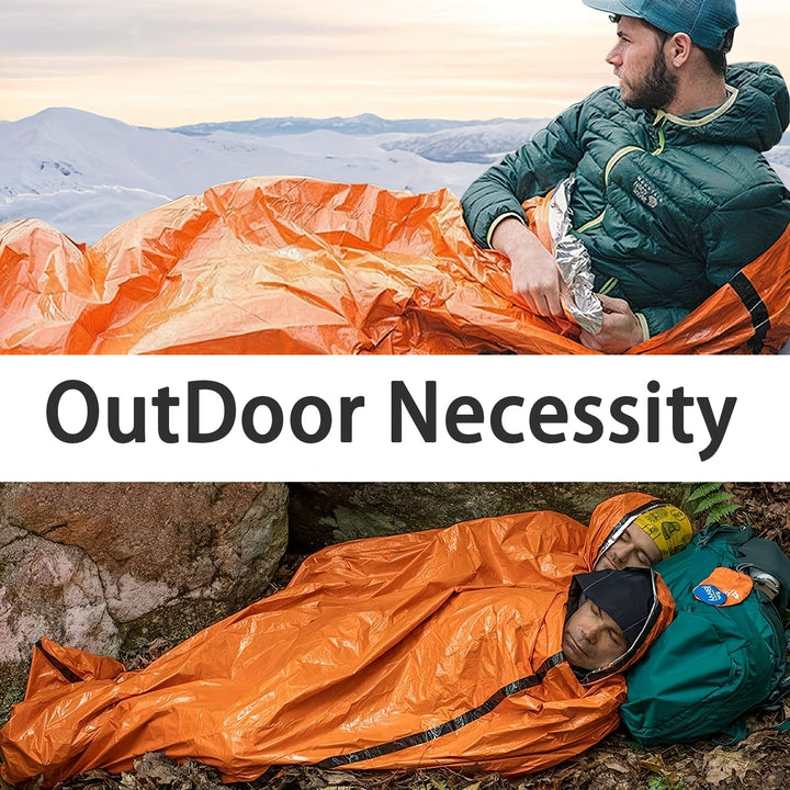 Portable Lightweight Emergency Thermal Sleeping Bag Blanket for Camping