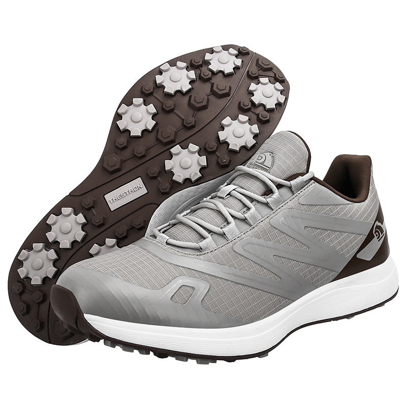 Mens Professional Golf Shoes Breathable Comfortable Sneakers