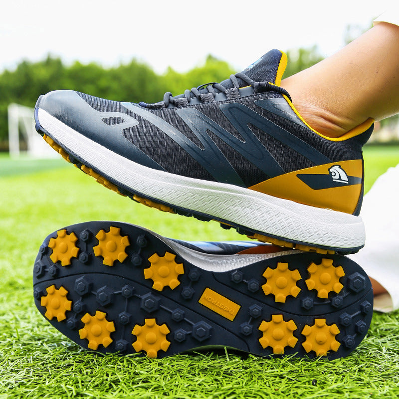 Mens Professional Golf Shoes Breathable Comfortable Sneakers