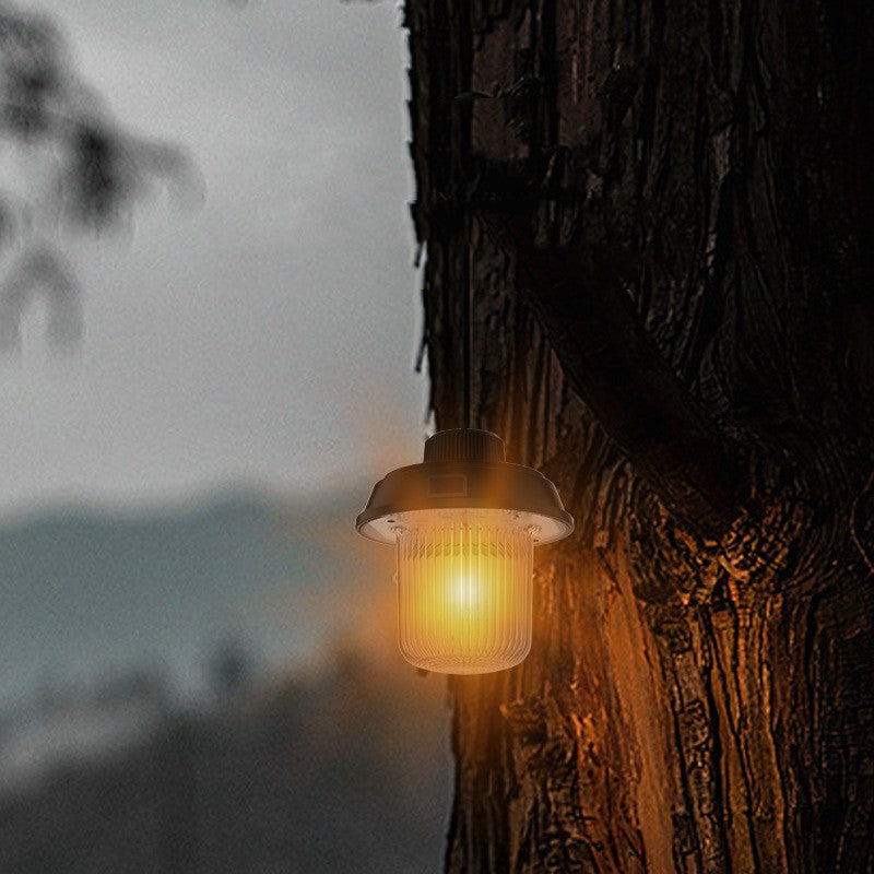 Retro Rechargeable Multi Functional Outdoor Portable Camping Lantern