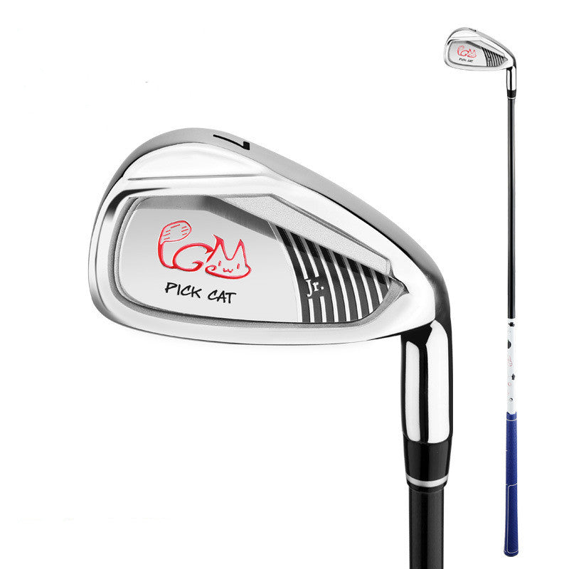 Kids Beginner Golf Clubs Set with Stainless Steel Heads