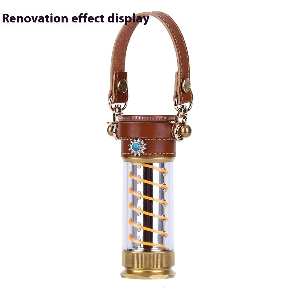 Camping Lantern Set 3 Piece with Leather Hang Rope for Beibang Edison