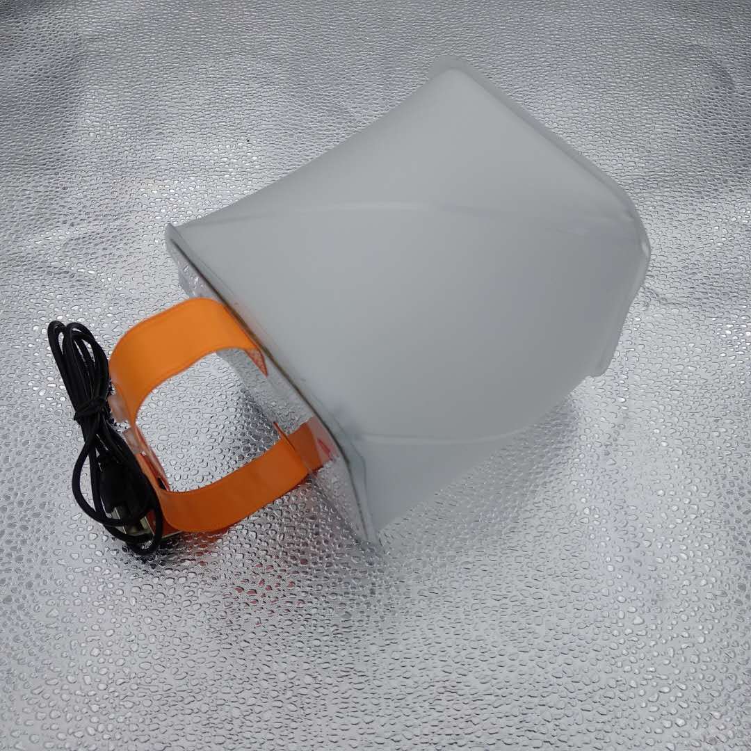 Waterproof Handheld Inflatable Solar LED Camping Lantern Mini Torch