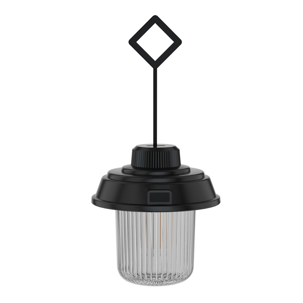 Retro Rechargeable Multi Functional Outdoor Portable Camping Lantern