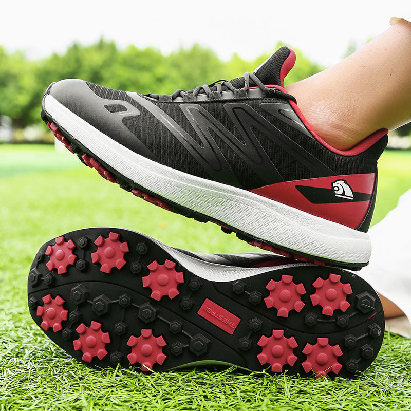 Mens Professional Golf Shoes Breathable Comfortable Sneakers