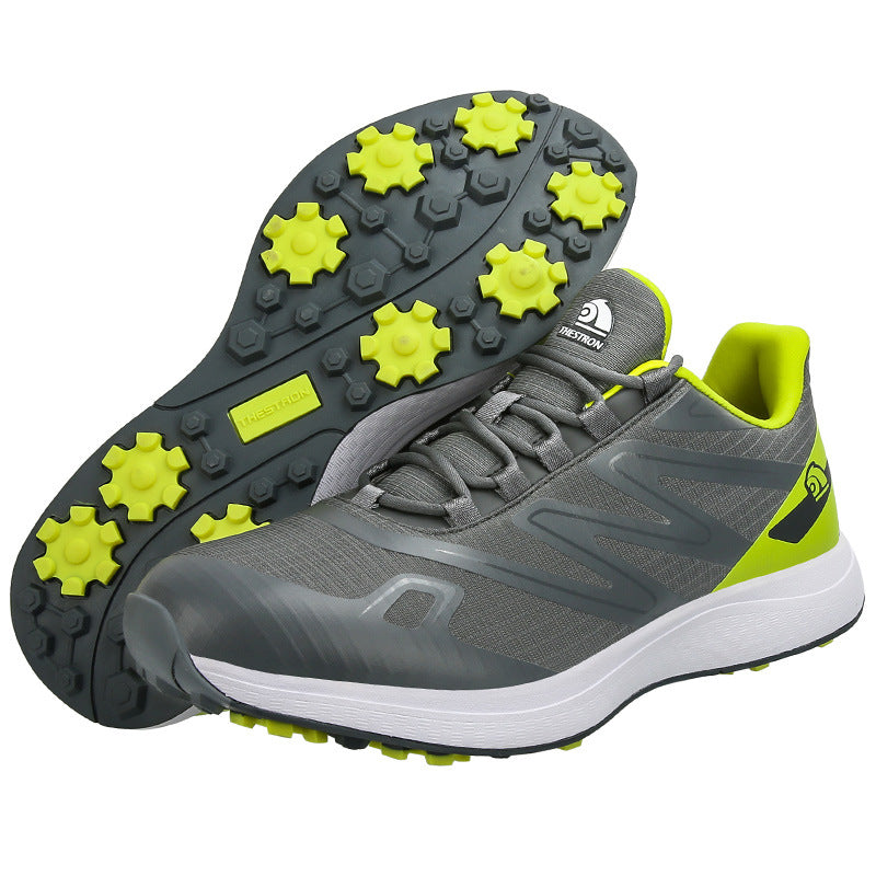 Mens Professional Golf Shoes Breathable Comfortable Sneakers