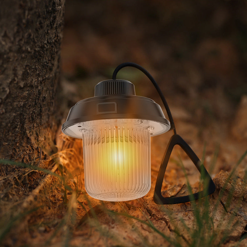 Retro Rechargeable Multi Functional Outdoor Portable Camping Lantern
