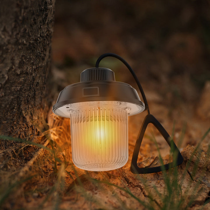 Retro Rechargeable Multi Functional Outdoor Portable Camping Lantern