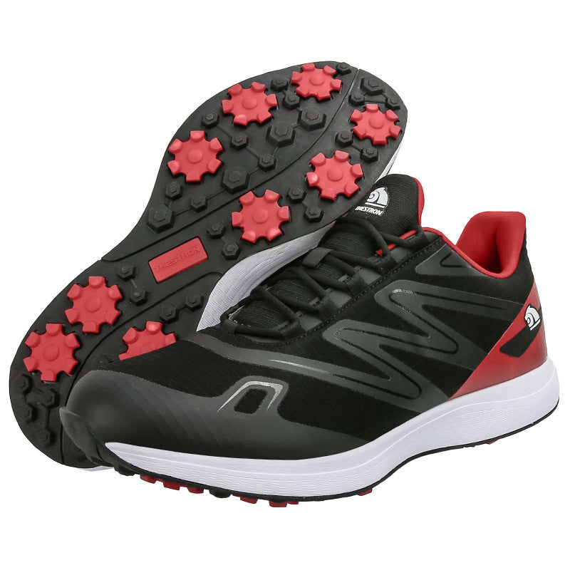 Mens Professional Golf Shoes Breathable Comfortable Sneakers