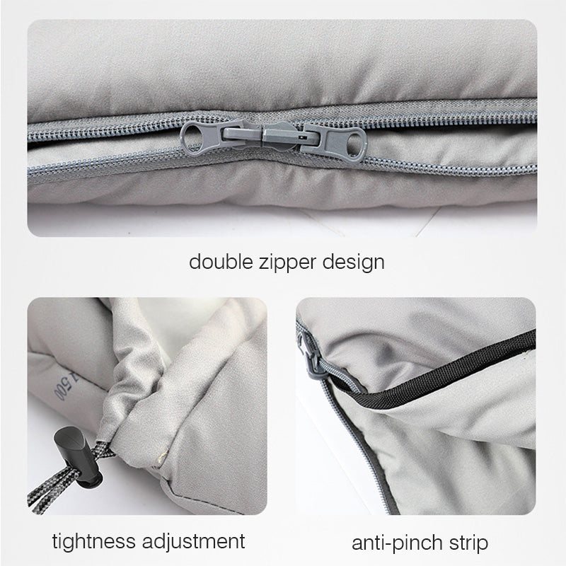 Adult Outdoor Winter Sleeping Bag Thick Cold Protection Single