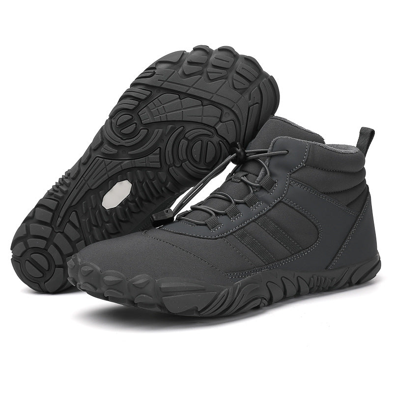 High Top Snow Boots Non Slip Warm Hiking and Skiing Shoes