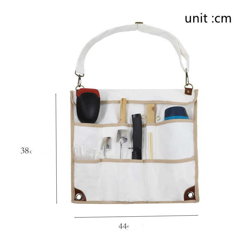 Outdoor Camping Foldable Tableware Set with Spatula Spoon