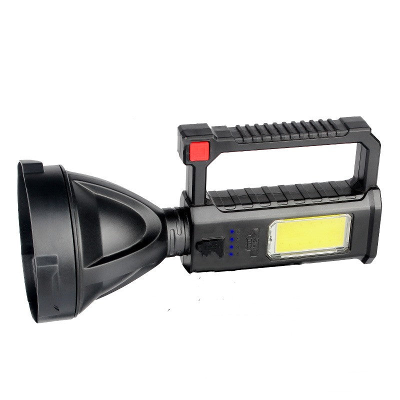 Portable High Power Fishing Flashlight with Bracket for Camping